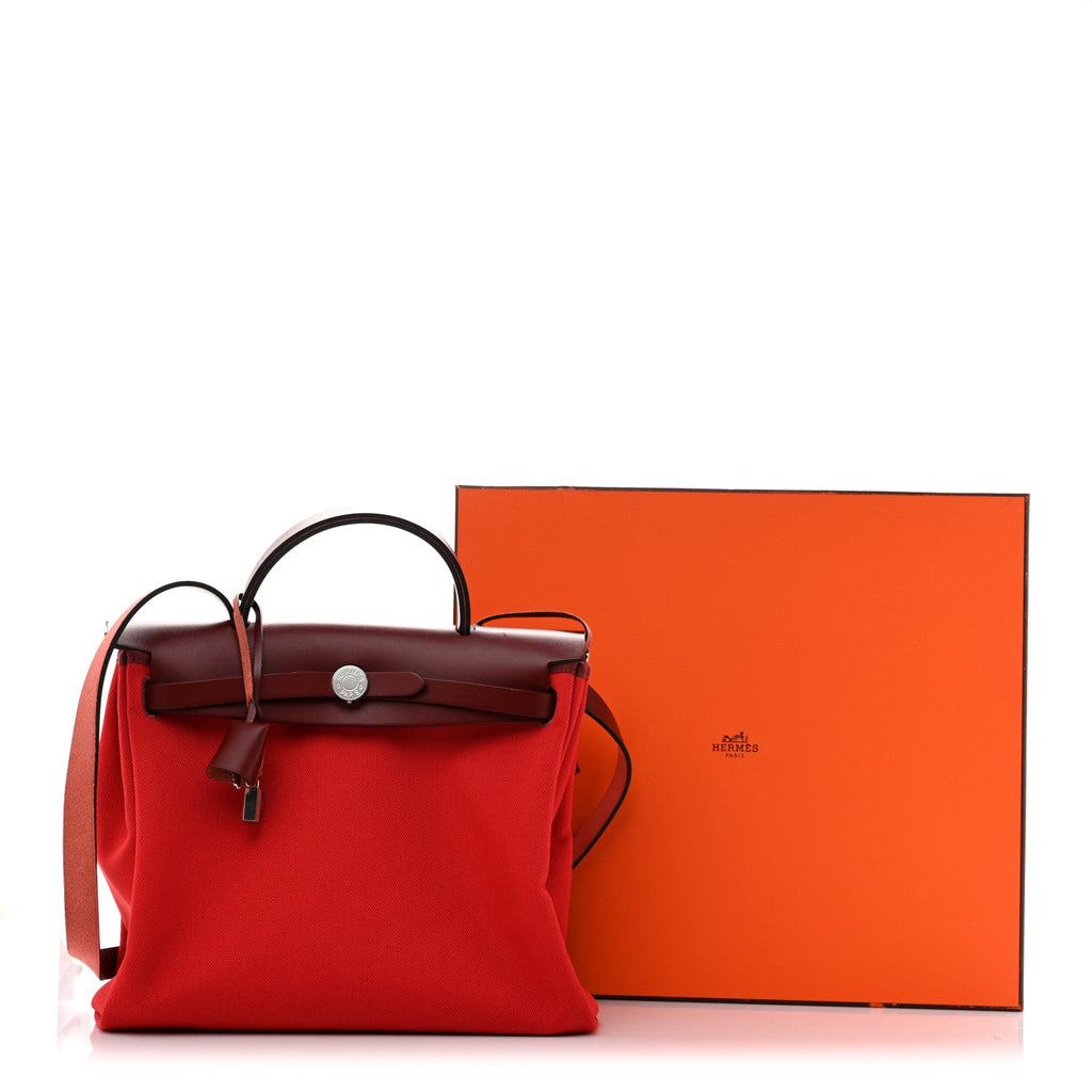 Military Toile Vache Hunter Herbag Zip Retourne 31 PM Rouge Radieux Rouge H
