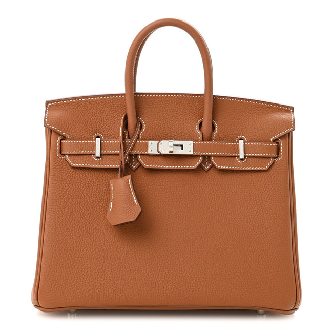 Togo Birkin 25 Gold Hover Image