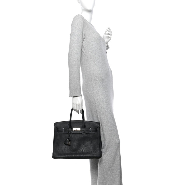 Togo Birkin 35 Black Main Image