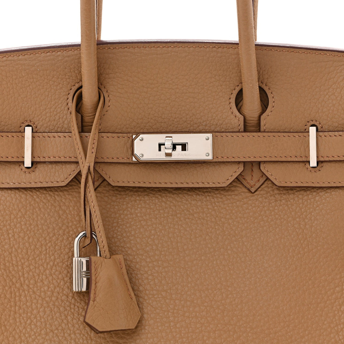 Taurillon Clemence Birkin 30 Biscuit