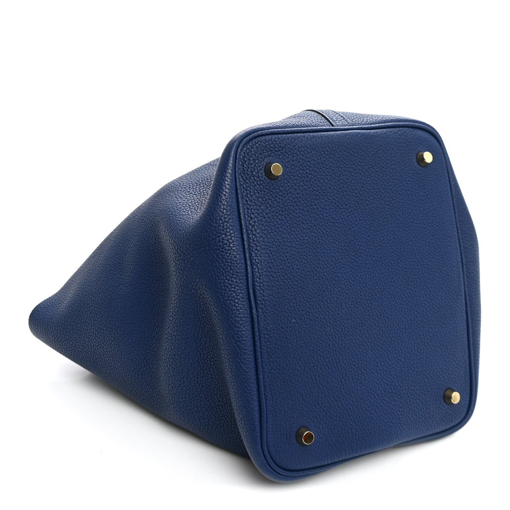 Taurillon Maurice Picotin Lock 22 MM Bleu Saphir