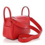 Taurillon Clemence Mini Lindy 20 Rouge Radieux