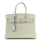Togo Birkin 30 Gris Neve