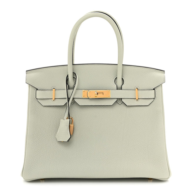 Togo Birkin 30 Gris Neve Hover Image