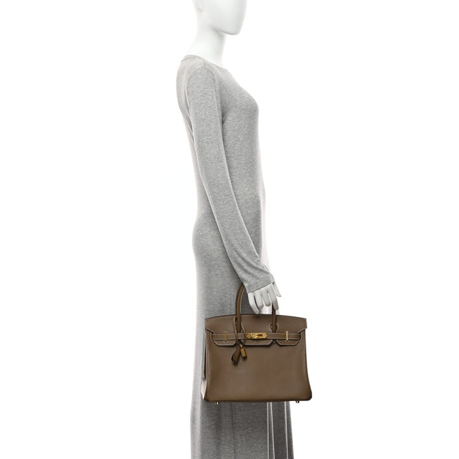 Epsom BIRKIN 30 Etoupe Main Image