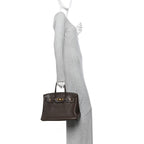 Taurillon Clemence Birkin 35 Cafe