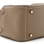 Taurillon Clemence Mini Lindy 20 Etoupe