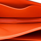 Matte Alligator Constance 18 Rouge Indien