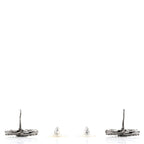 Ruthenium Crystal CC Earrings