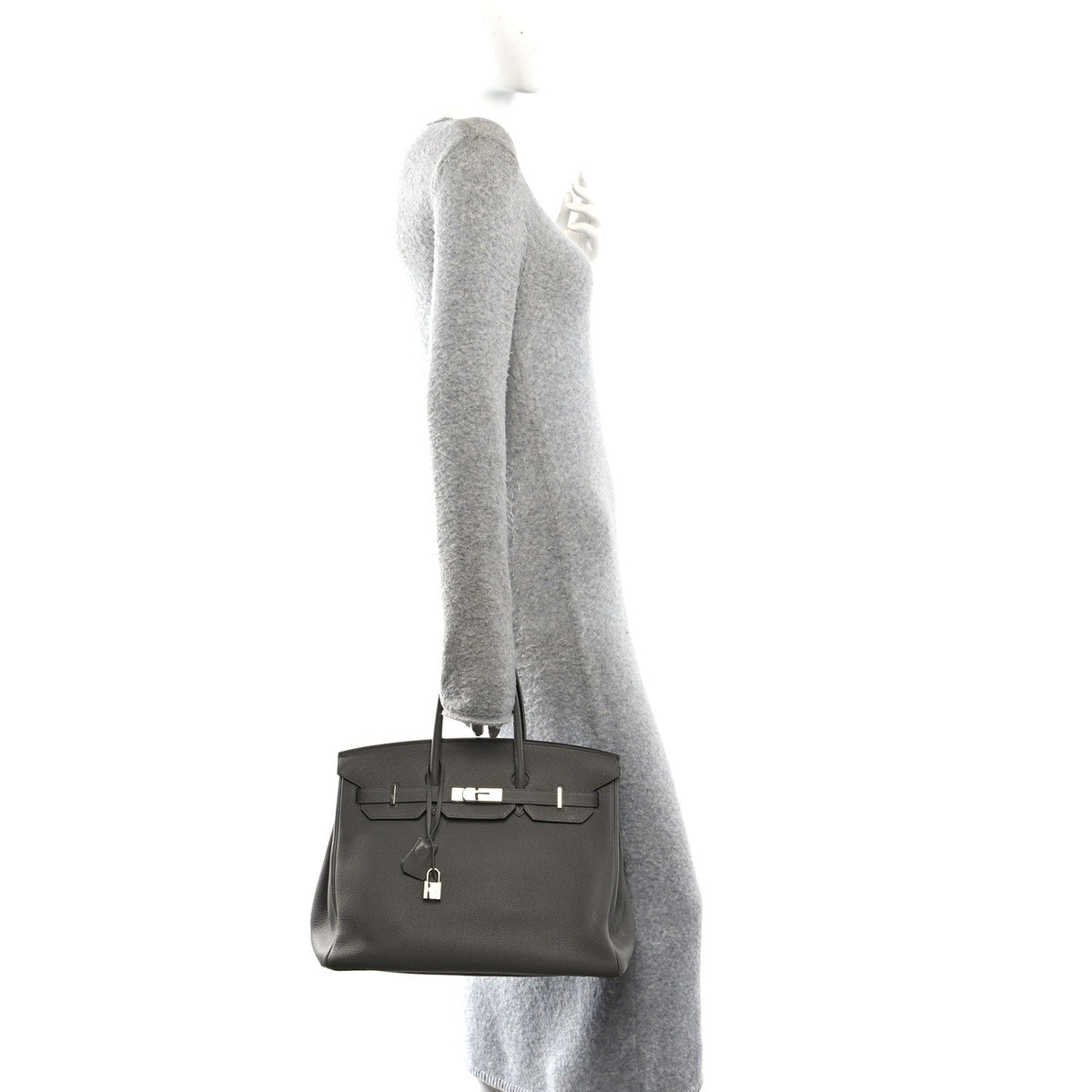 Togo BIRKIN 35 Gris Meyer