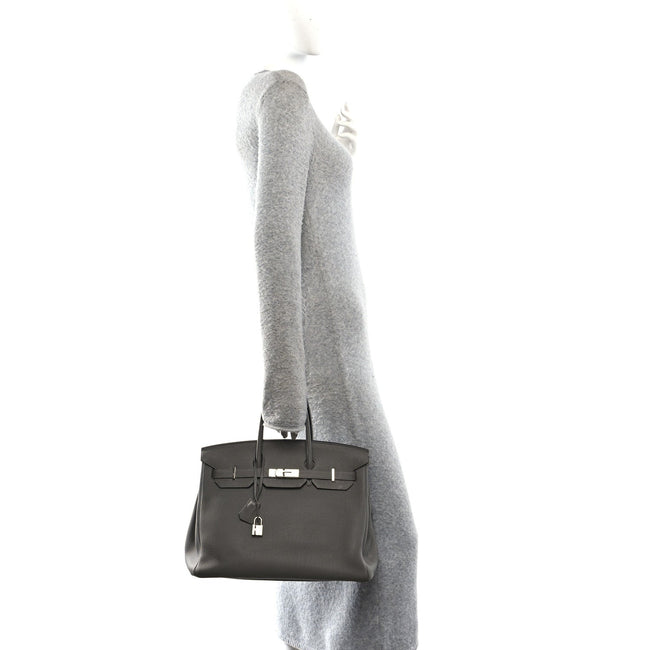 Togo BIRKIN 35 Gris Meyer Main Image