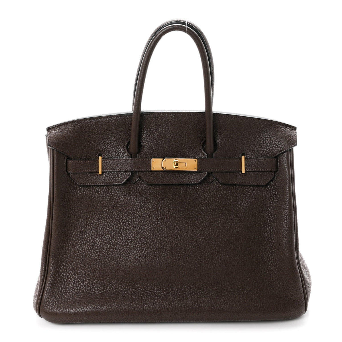Taurillon Clemence Birkin 35 Cafe