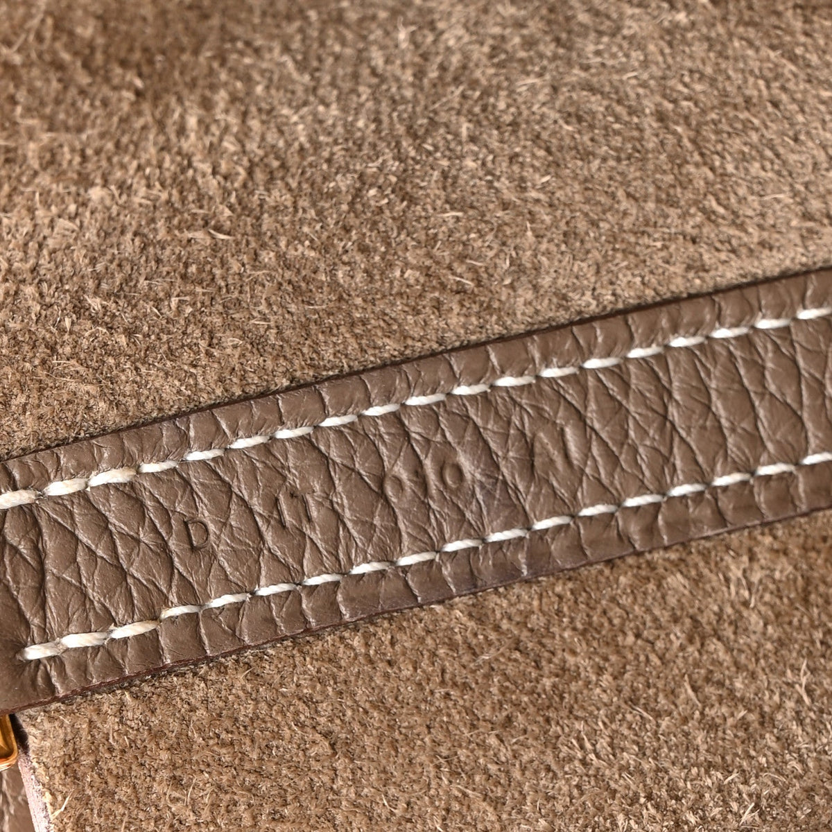 Taurillon Clemence Picotin Lock 22 MM Etoupe