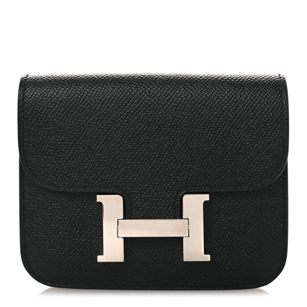 Epsom Constance Slim Wallet Black