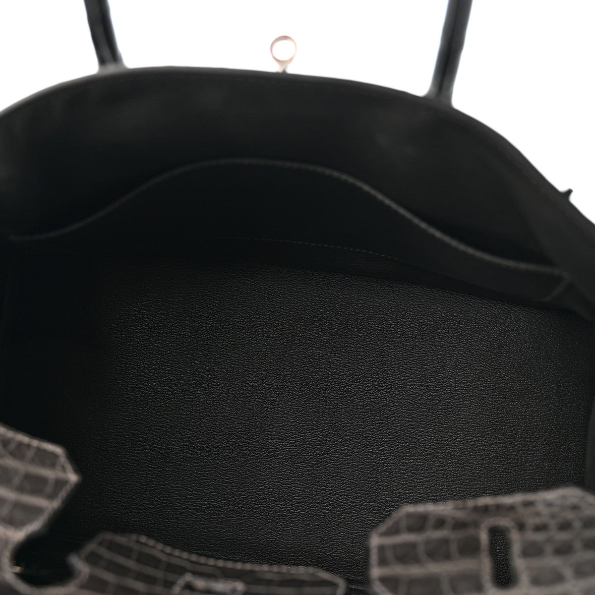 Matte Niloticus Crocodile Birkin 35 Graphite