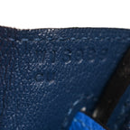 Epsom Tri-Color Birkin 25 Deep Bleu Bleu Hydra Black