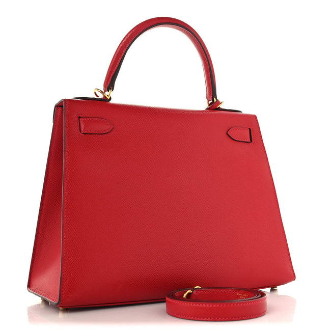Epsom Kelly Sellier 28 Rouge Casaque Main Image