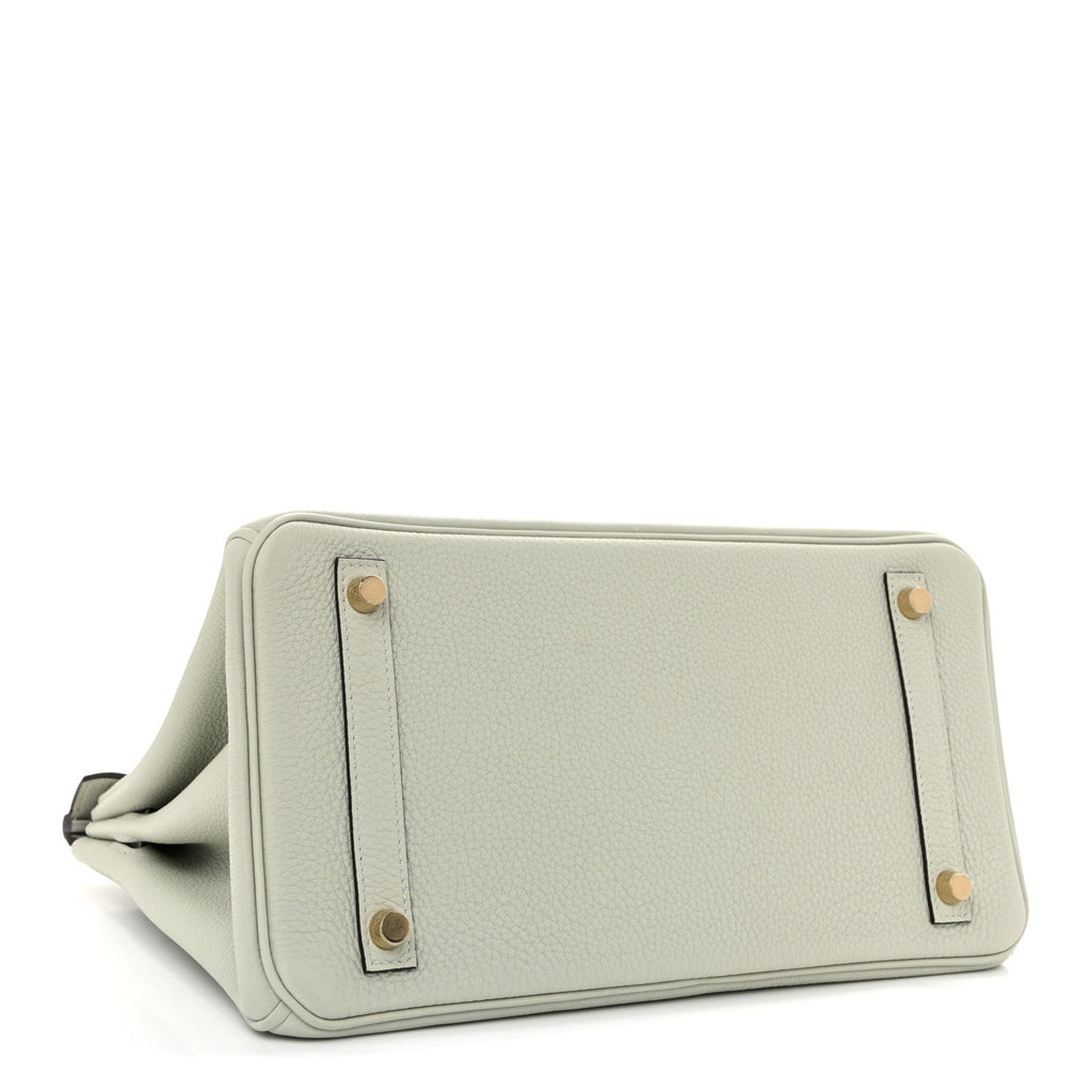 Togo Birkin 30 Gris Neve