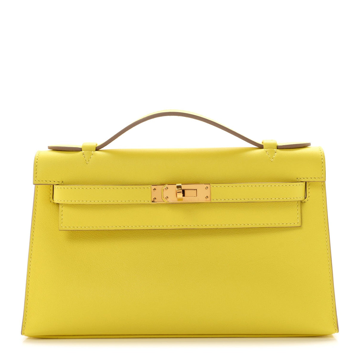 Swift Kelly Pochette Clutch Lime