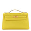 Swift Kelly Pochette Clutch Lime