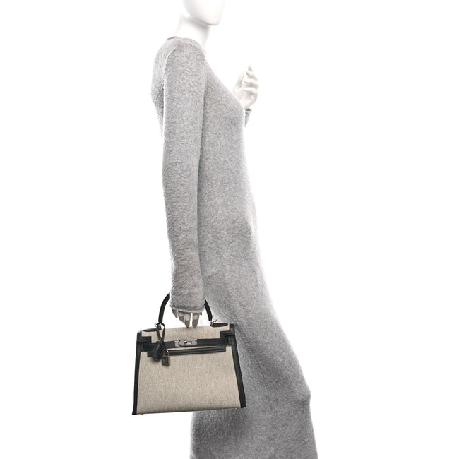 Toile Swift Kelly Sellier 28 Ecru Black Main Image