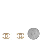 Crystal CC Earrings Gold