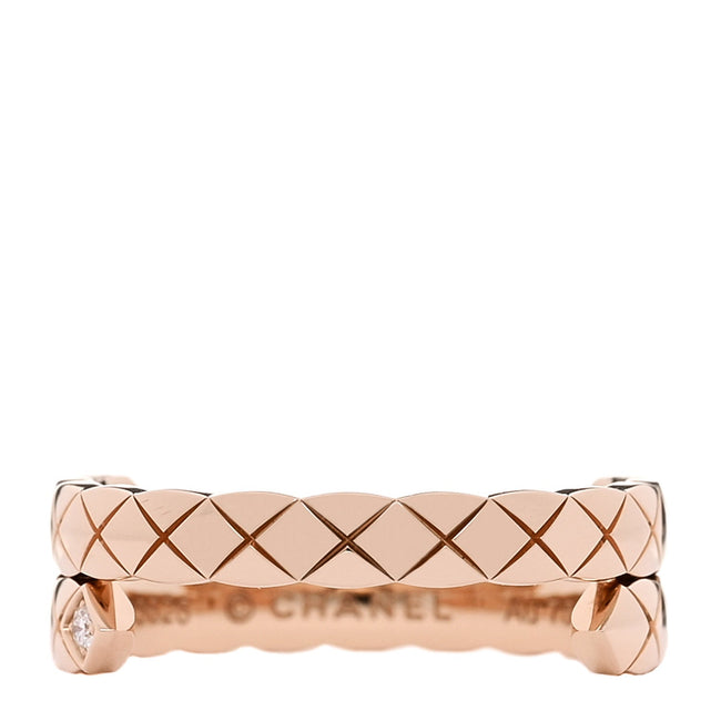 18K Beige Gold Diamond Small Coco Crush Toi Et Moi Ring 54 7 Hover Image