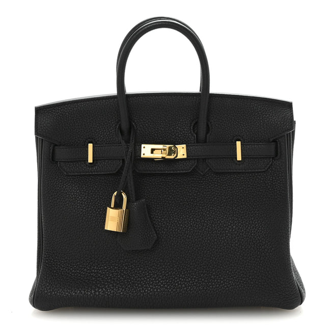 Togo Birkin 25 Black Hover Image