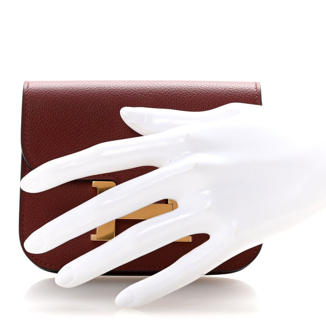 Evercolor Constance Slim Wallet Rouge H Main Image