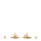 Crystal Timeless CC Pearl Drop Earrings Light Gold