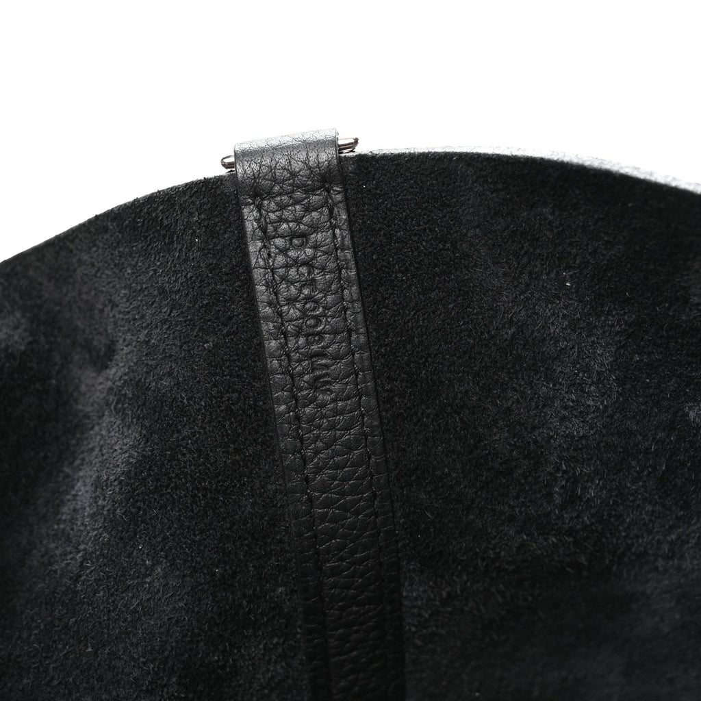 Taurillon Clemence Picotin Lock 22 MM Black