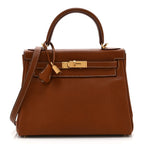 Barenia Faubourg Kelly Retourne 28 Fauve