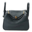 Taurillon Clemence Mini Lindy 20 Vert Cypress