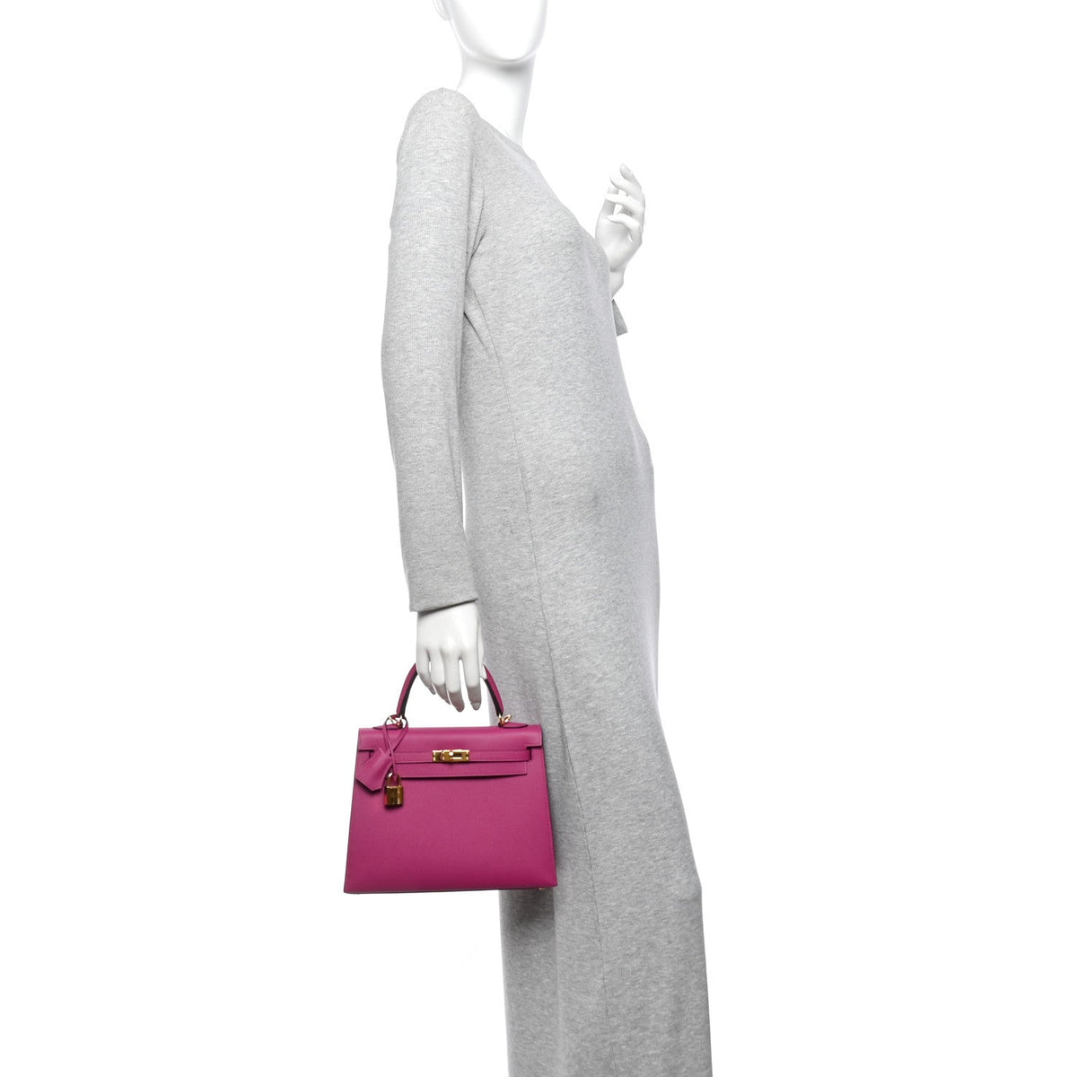 Epsom Kelly Sellier 25 Rose Pourpre
