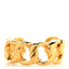 Metal Chain Link Cuff Bracelet Gold