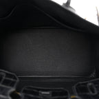 Togo Matte Alligator Birkin Touch 30 Black