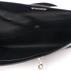 Swift Kelly Cut Clutch Pochette Black