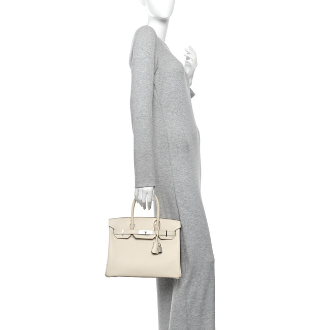 Epsom Birkin 30 Craie Main Image