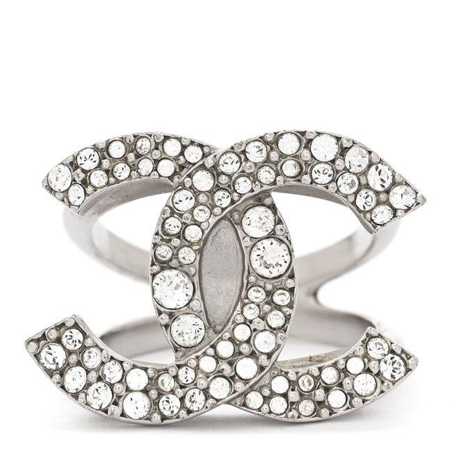 Metal Crystal Palais Garnier Ring 52 6 Silver Hover Image