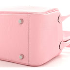 Taurillon Clemence Verso Mini Lindy 20 Rose Sakura Gris Perle