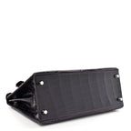 Shiny Niloticus Crocodile Kelly Sellier 28 Amethyst
