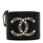 Resin Crystal CC Star CC Cuff Black