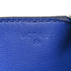 Taurillon Clemence Mini Lindy 20 Bleu Electrique