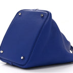 Taurillon Clemence Picotin Lock 22 MM Bleu Electrique