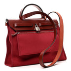 Vache Hunter Toile Herbag Zip 31 PM Rouge H Brique