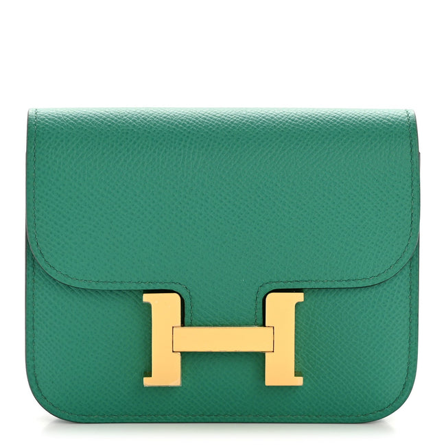 Epsom Constance Slim Wallet Vert Jade Hover Image