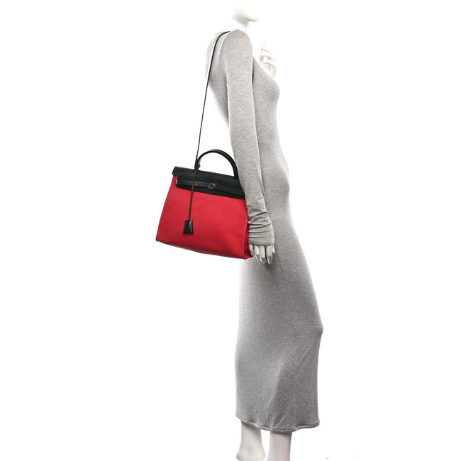 Toile Officer Vache Hunter Herbag Zip 31 PM Rose Extreme Kaki Main Image