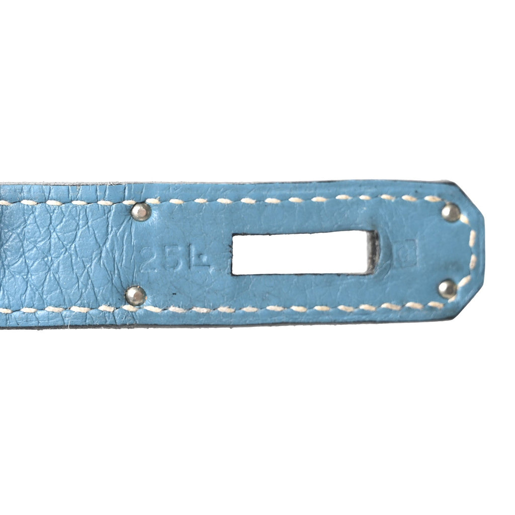 Taurillon Clemence BIRKIN 35 Blue Jean