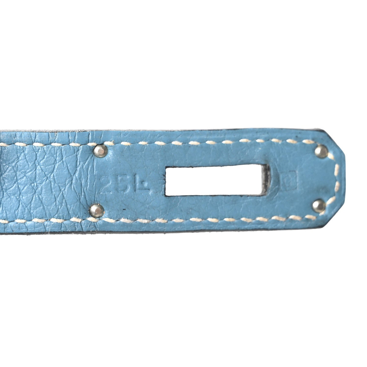 Taurillon Clemence BIRKIN 35 Blue Jean