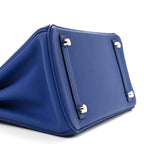 Togo Birkin 25 Bleu Electrique